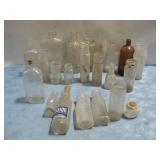 Twenty-Two Assorted Glass Jars/Bottles  See