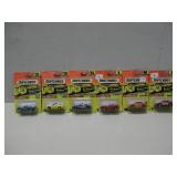 NIP Six 1996 Matchbox Super Fast Series Cars