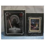 Two Star Wars Matted Prints 16' x 20.5'