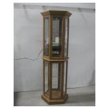 Inluminated Curio Cabinet 20' x 7.5' x 12.5' See