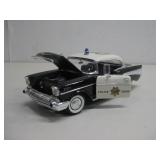 1957 Chevy BelAir Diecast Police Chief Model 1:18