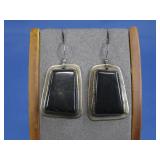 Vtg S.S. Lazaro Guiterrez Signed Earrings