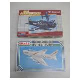 2 Model Airplane Kits Monogram 5013 See Info