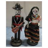 Two 2016 World Market 13' Sugar Skull See