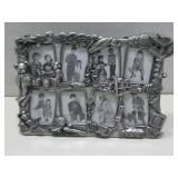 Metal ABC 123 Picture Frame 12' x 9'