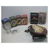 Four Collectible Lord Of The Rings Glasses & More