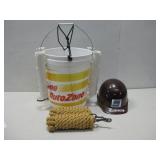 Skullgard Safety Hat Two Ropes In 5 Gal Bucket