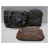 3 Leather Style Purses CalKimu, Aoguandaishu See
