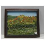 Bart Fischer Framed Painting 16' x 20'