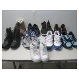 9 Assorted Pairs Of Shoes K-Swiss,Puma,Bass & More