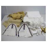 Beaded Leather & Leather Pieces