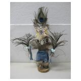 Signed Butterfly Kachina 18' Tall