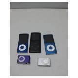 Four iPods & One MP4/MP5 Player See Info
