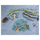Various Size Turq & Stones For Jewelry Making