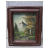 Framed Woodland Landscape 12' x 14'