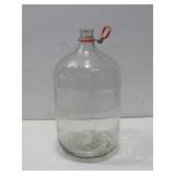 Vtg Glass 5 Gallon Jug