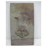 Metal Garden Queen Sign 6.25' x 11.25'