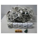 Five Apollo 9 Termostats W/Various Power Cords