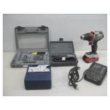 Porter Cable Drill/Charger, Kia Tire Inflator See