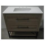 Bathroom Sick & Vanity 3' x 34.75' x 19' See