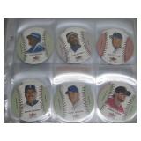 Mixed Sports Cards In Plastic Sheets NBA,MLB See