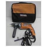 Ridgid R7111 1/2' Electric Drill W/Case See