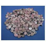 200 Rhodonite Cabochons 8x10mm