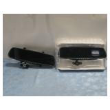 Two Rearview Mirrors W/350 Degree Roatating See