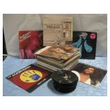 Various Vtg LP Vinyl Records & 45  Albums See