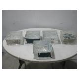 Five Glass Architectural Cubes