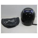 Vtg Suzuki Snell Motorcycle Racing Helmet