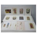 Twenty-Two Angelic Prints 8.5' x 12