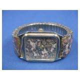 Vtg Jasper Stone Watch