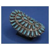 S.S. Navajo Vtg Violet & Jeffrey Begay Petite See