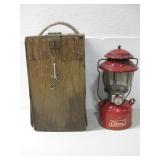 Vtg 1968 Coleman 200A Red Lantern Single Mate