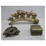 Gloss Resin Elephant Bridge, Candle Holder See