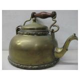 Antique Brass Teapot 7.75' Tall
