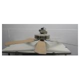 Ceiling Fan W/Light Fixture See Info