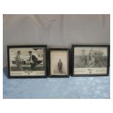 Two  Framed Paramount Framed Pictures See Info