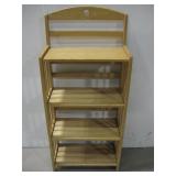 Collapsible Wooden Book Shelf See Info