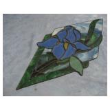 Stained Glass Flower Art Piece