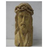 Wood Carved Jesus Statue 8.25' Tall
