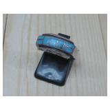 Sterling Silver Tested Turquoise Ring