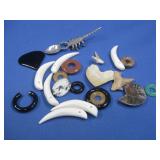 Shark Tooth, Scorpian Spoon & More