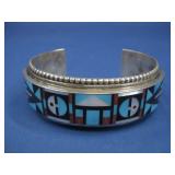 S.S. Rick Vacit Zuni Made Multistone Cuff 70g