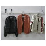 I.B. Exchange Leather Racing Type Jacket See