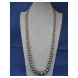 S.S. Vtg N/A Graduated Bench Navajo Pearls SeeInfo