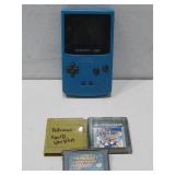 Nintendo Gameboy Color W/Three Games