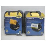 Two NIOP QEP 8' Suction Cup