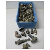 Assorted Brass Pipe Fittings